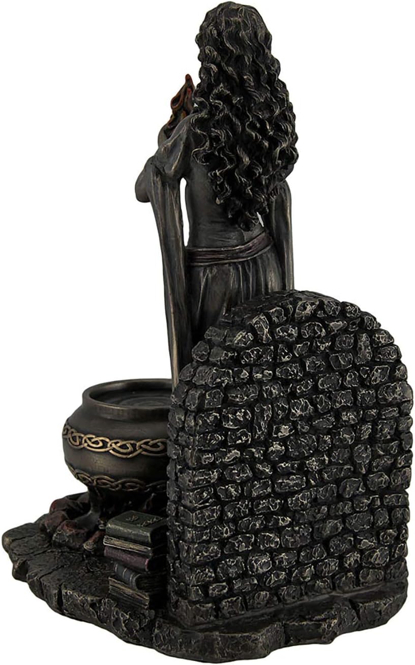 9 5/8" Tall Cold Cast Resin Antique Bronze Statue Z8828