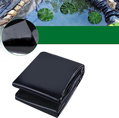 Black HDPE Pond Liner 0.13mm 10x10m Y4734