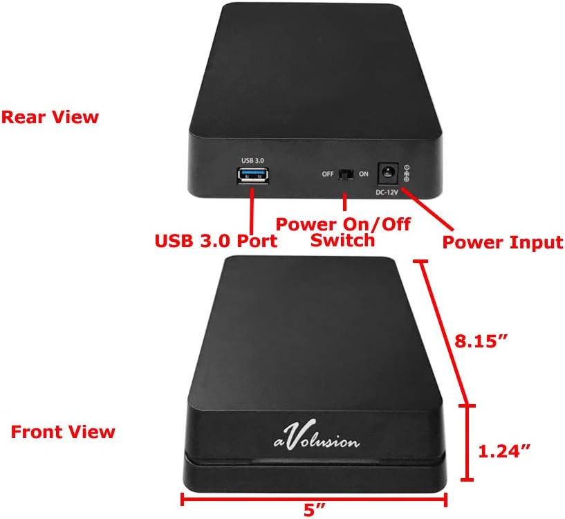 4TB 7200RPM 64MB Cache USB 3.0 External Hard Drive Pack of 2 J19074