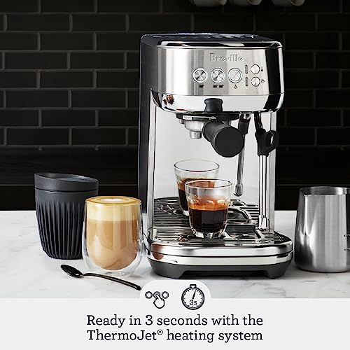 Damson Blue Espresso Machine with Auto Milk Frother I8344