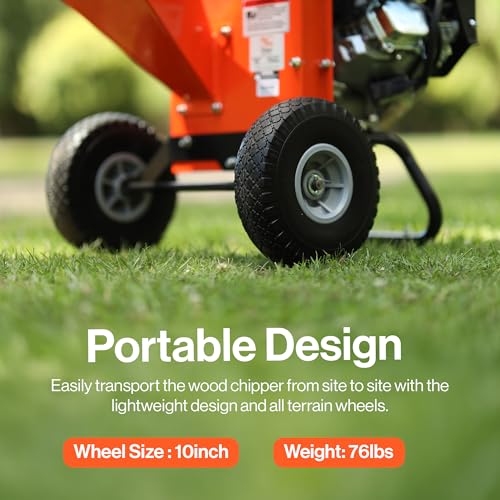 7HP Compact Wood Chipper Shredder Mulcher E92820