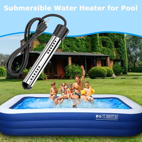 2000W Portable Electric Water Heater with Digital Thermometer Q5341