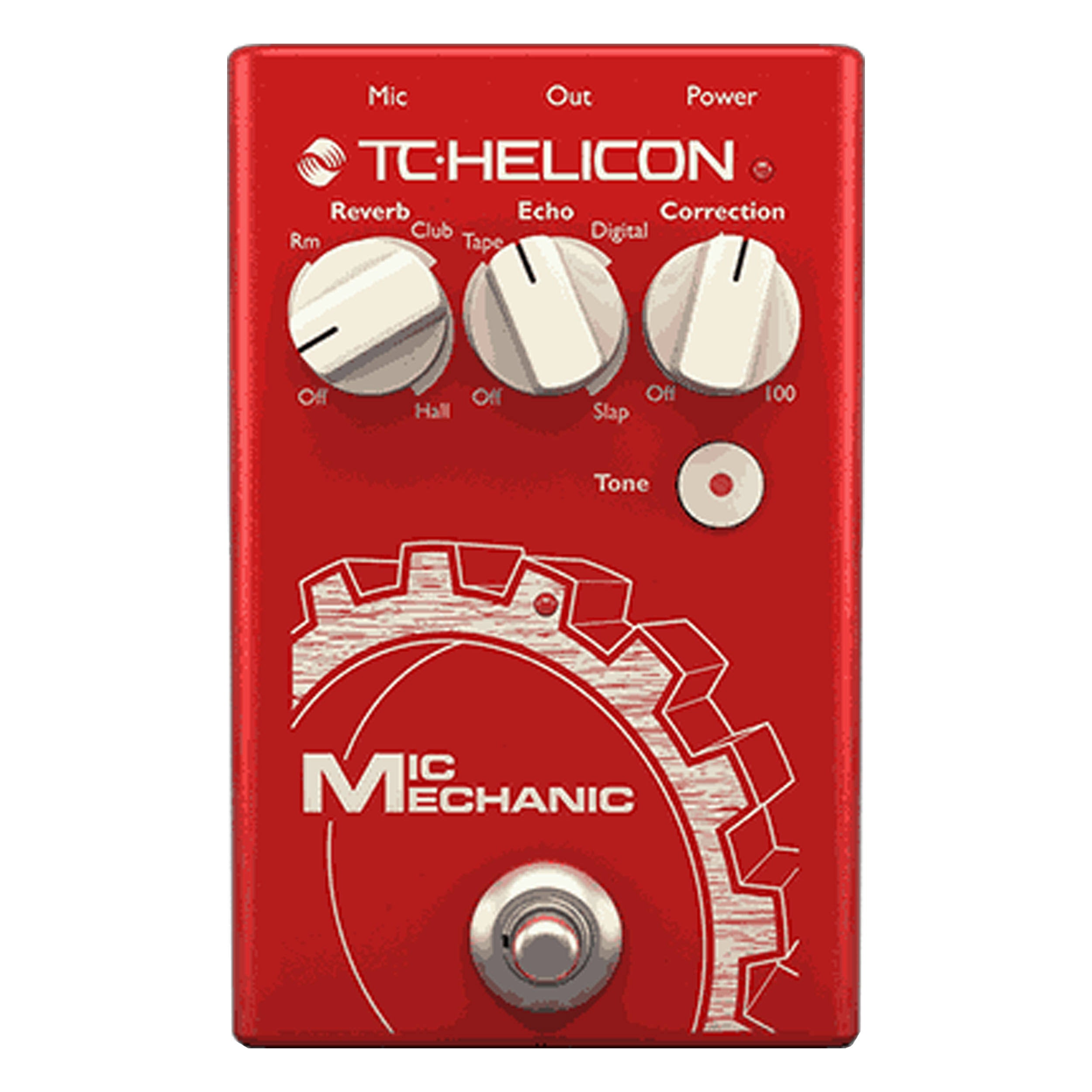 Vocal Effects Pedal with Reverb, Echo & Pitch Correction S968