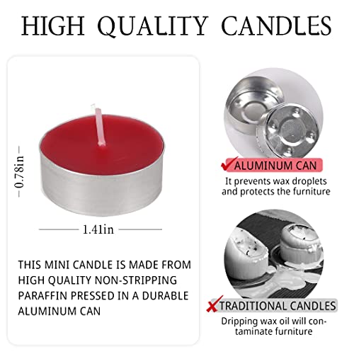 12 Pack Brown Scented Cinnamon Tealights Candle E90591