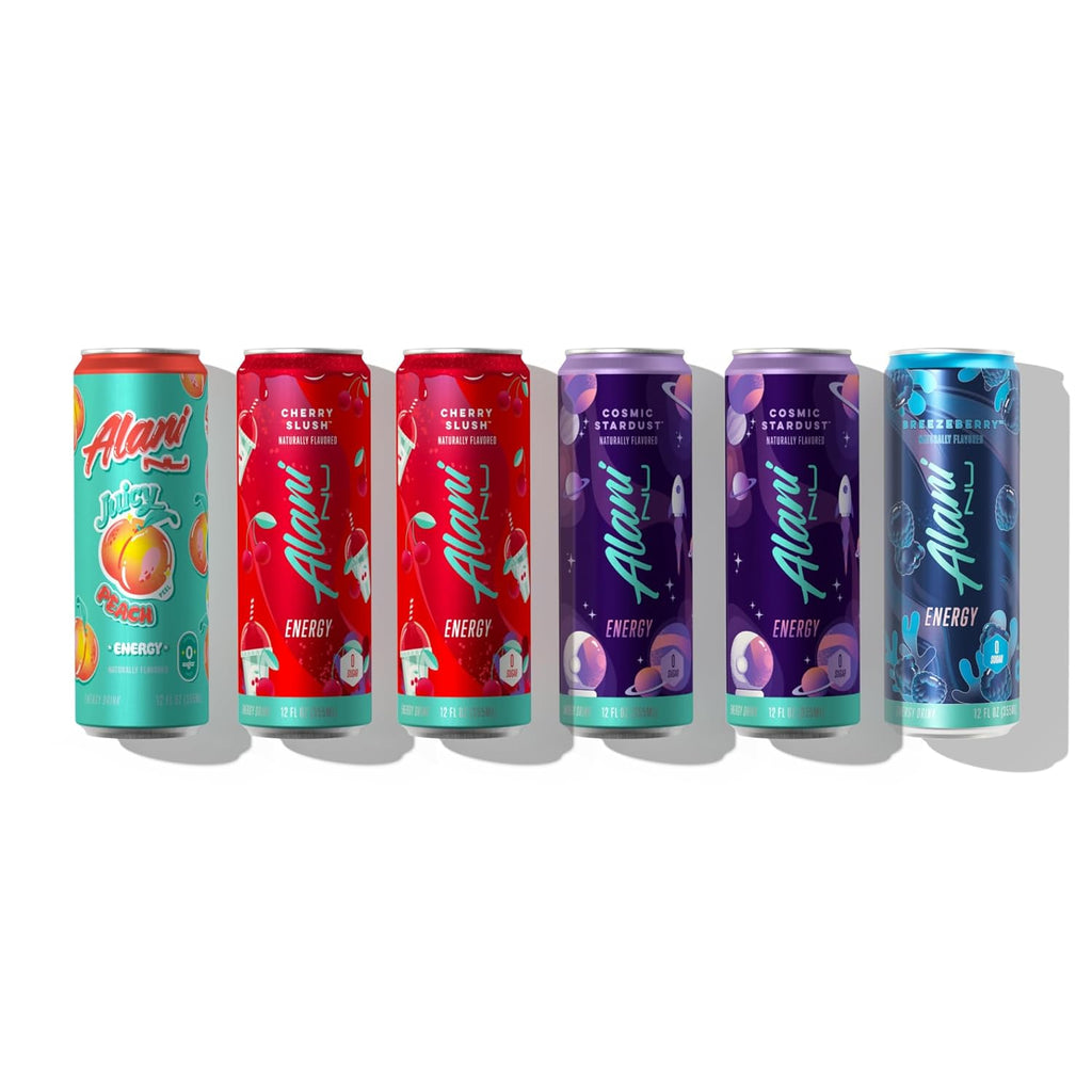 12 Fl Oz Cans (6 Pack) Low Calorie Sugar Free Energy Drink G6286