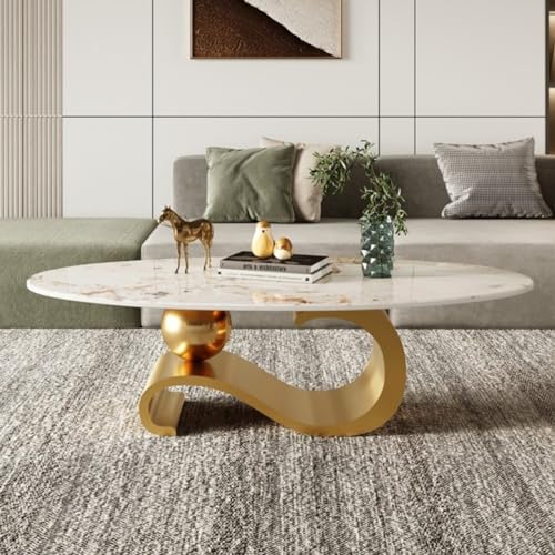 Gold Marble Top Coffee Table F4968