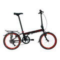 Black & Red 7-Speed Folding Bicycle O217749