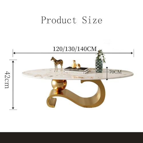 Gold Marble Top Coffee Table F4968