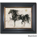 Framed Canvas (Black/Gold) A33346