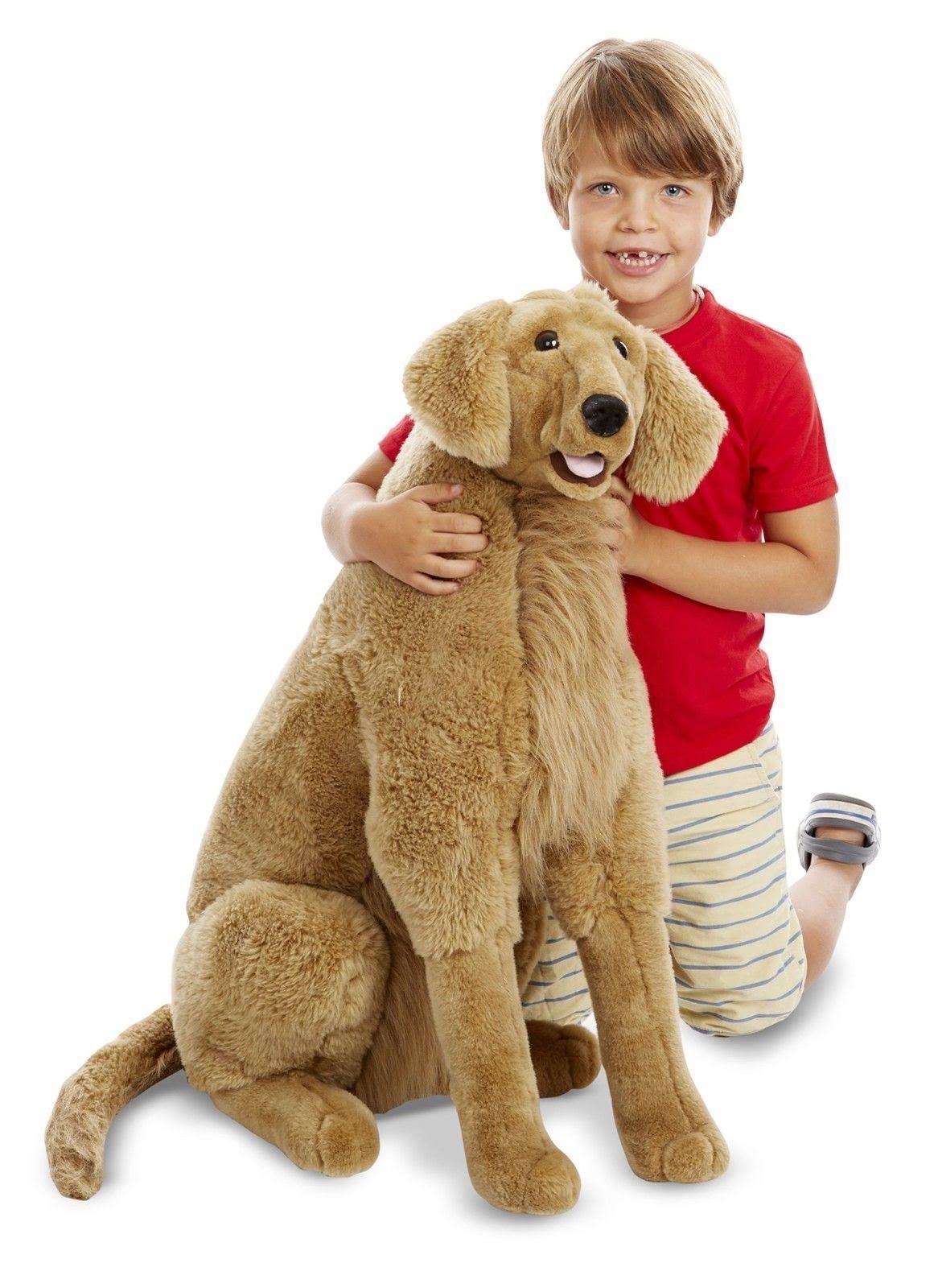 Lifelike Stuffed Animal Dog (Over 2 Feet Tall) C604757