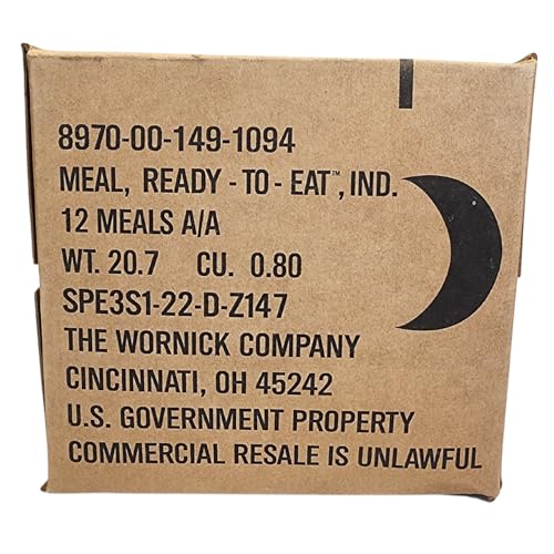 MRE (Meals Ready-to-Eat), Case B, 1 Count E362