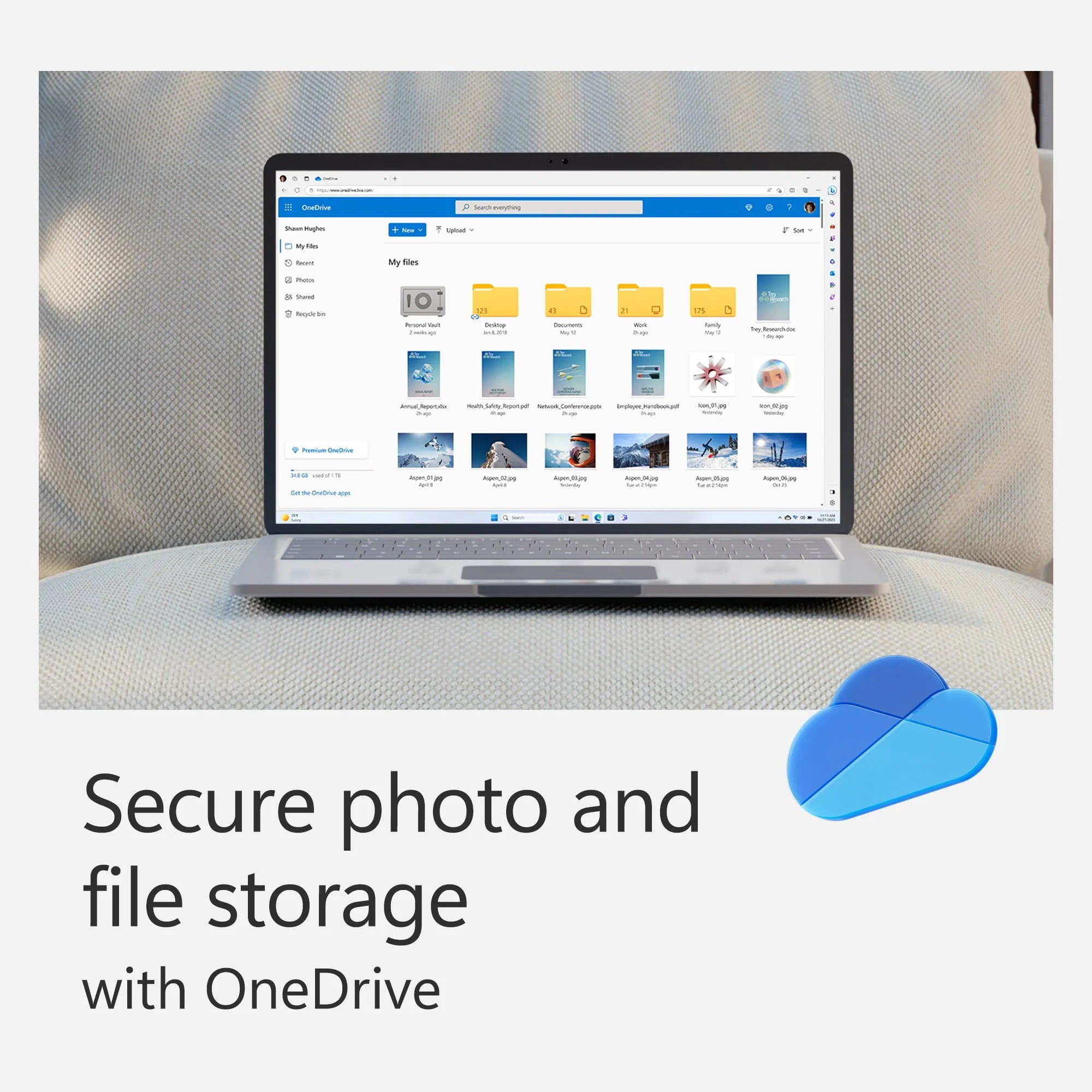 12-Month Subscription, 1 person, Premium Office apps, 1TB OneDrive cloud storage P12565