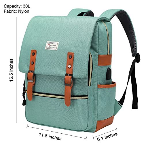 Grey Laptop Backpack with USB Charging Port G490349