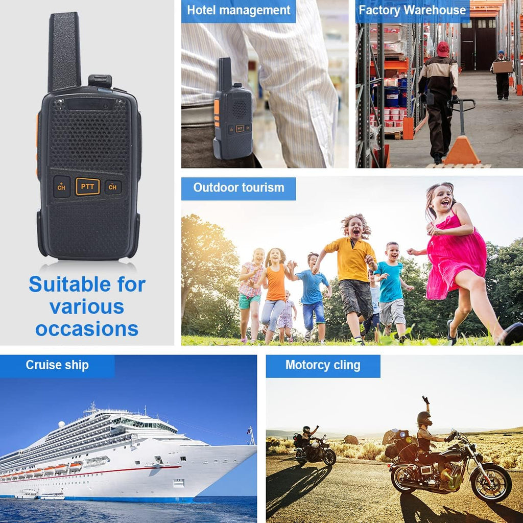 Wireless Intercom System 1.5 Mile Two Way Radio 2 Pack U35164