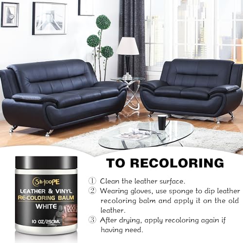 Black Leather Recoloring Balm Restoration Cream T31610