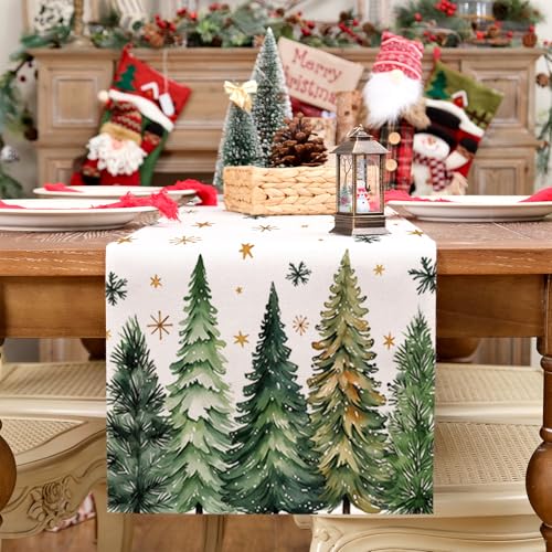 Red Christmas Table Runner 13x72 Inch C599094