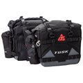 Black/Grey Pannier Racks with Pannier Bags and Bottle Holders J6523