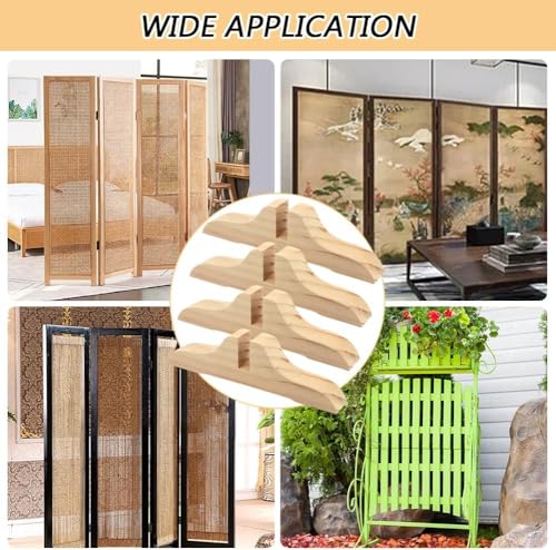 Wooden Folding Room Divider Stand with Screws T630