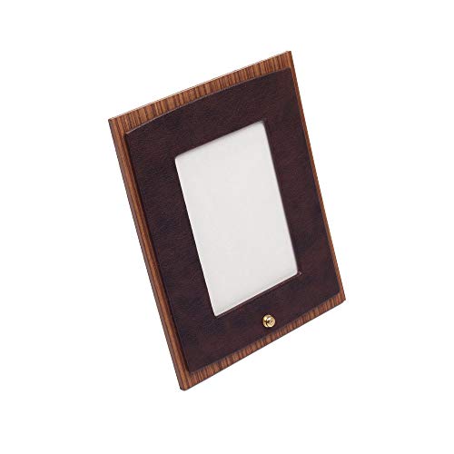 Brown Walnut Wood 10 Pcs Desk Organizer V994042