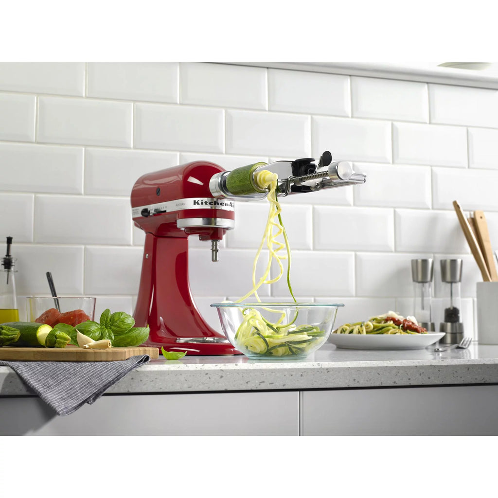Silver Spiralizer Attachment with Peel, Core and Slice P206701