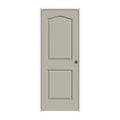 30 in. x 80 in. Desert Sand Left-Hand Textured Solid Core Molded Composite MDF Single Prehung Interior Door G59309