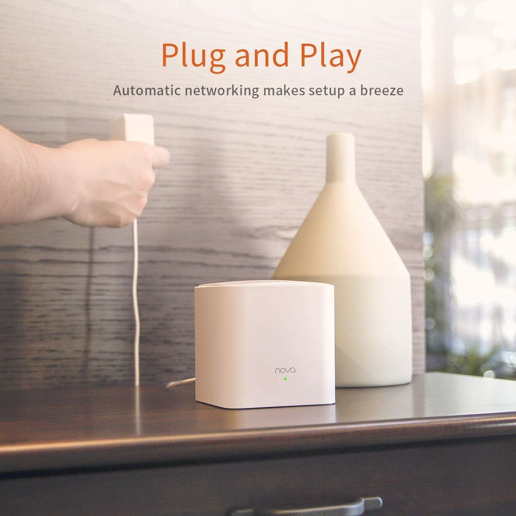 Dual Band AC1200 Mesh WiFi System (3 Pack) Z24408