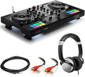 DJ Controller with DJ Headphones and Audio Cable M387