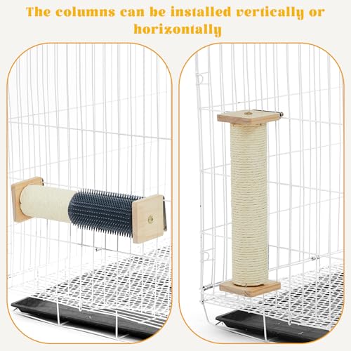 3 Pack Cat Scratching Post 13 Inch Wooden Sisal S637
