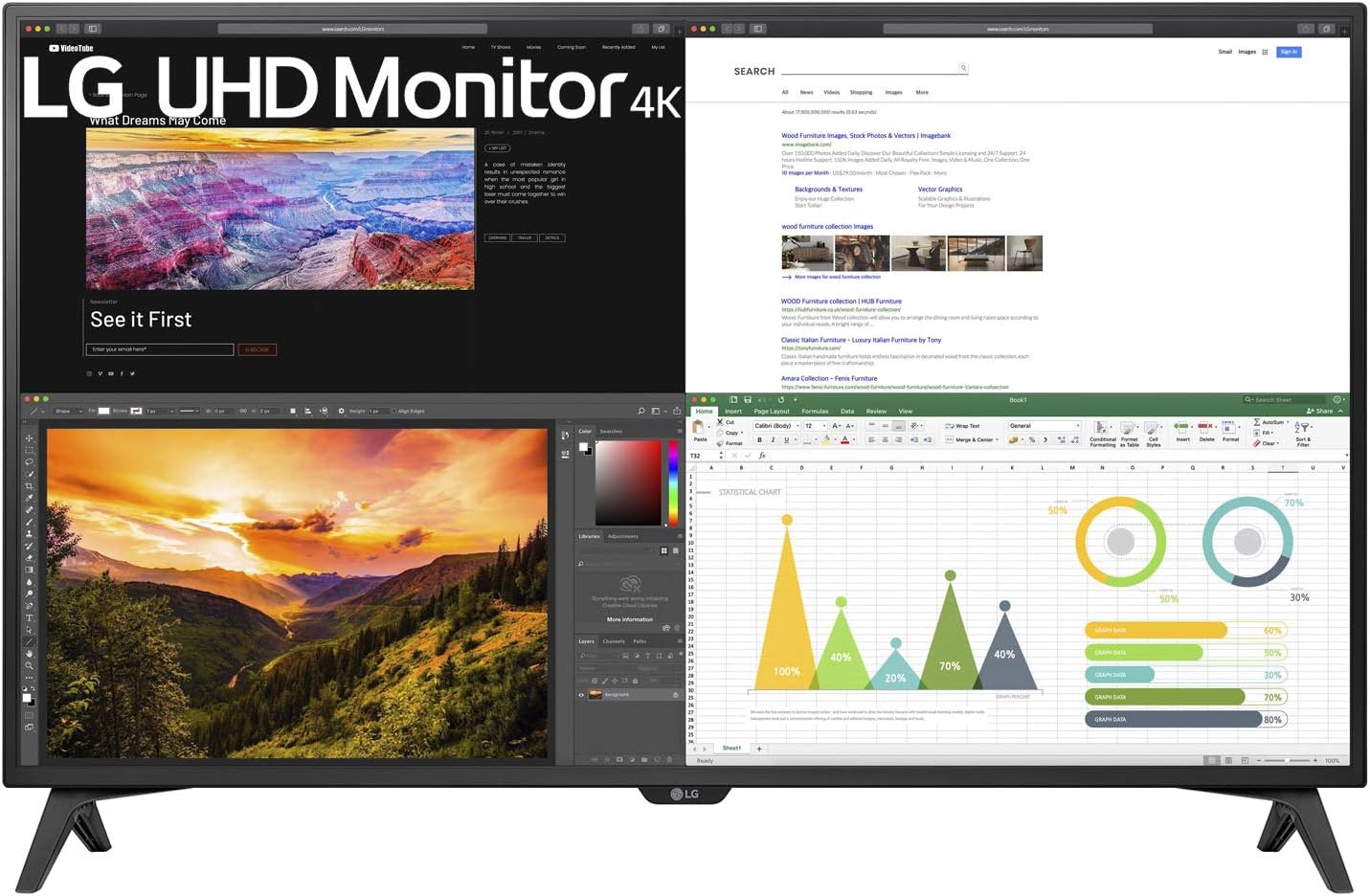43" 4K UHD IPS Monitor I497372