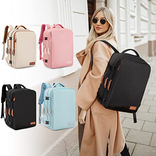 15.6 Inch Waterproof 40L Laptop Backpack (Black) H2529