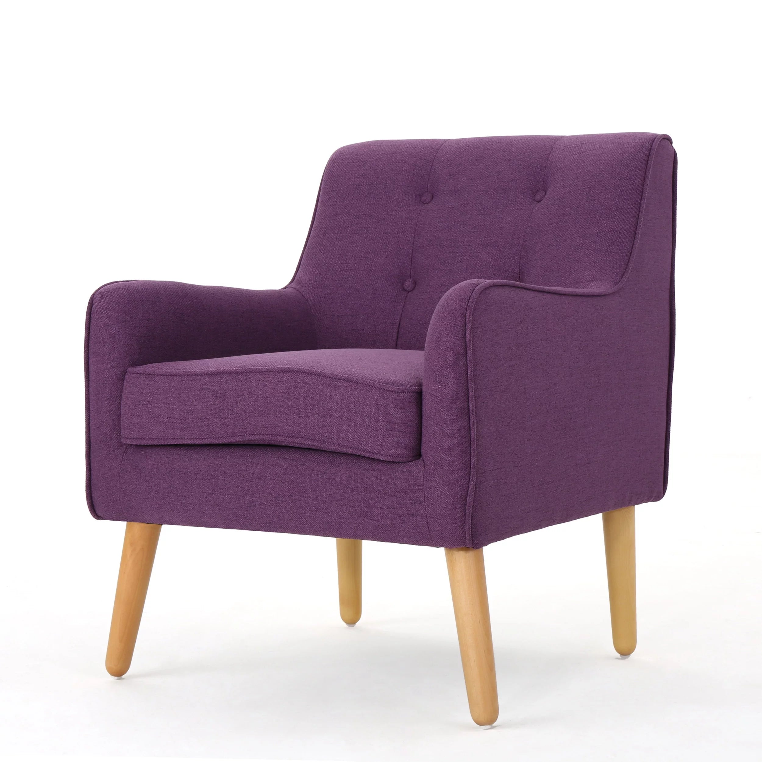 Purple Fabric Arm Chair S44066