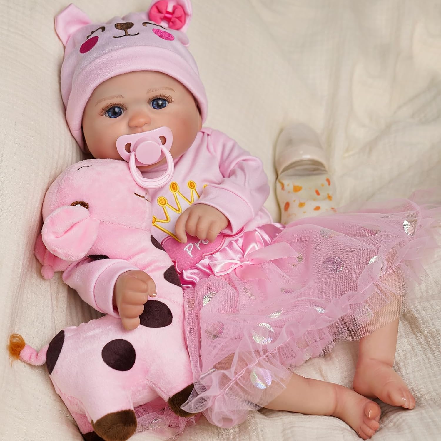 20-Inch Soft Vinyl Reborn Baby Doll P6383