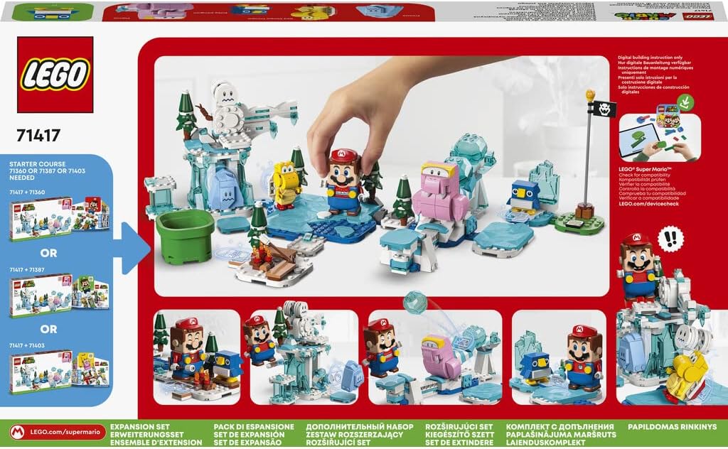 Lego Super Mario Fliprus Snow Adventure Expansion Set 71417 W6893