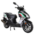 150cc Gas Moped Scooter with 13" Aluminum Wheels X741