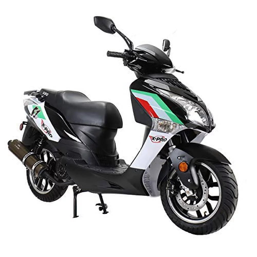 150cc Gas Moped Scooter with 13" Aluminum Wheels X741