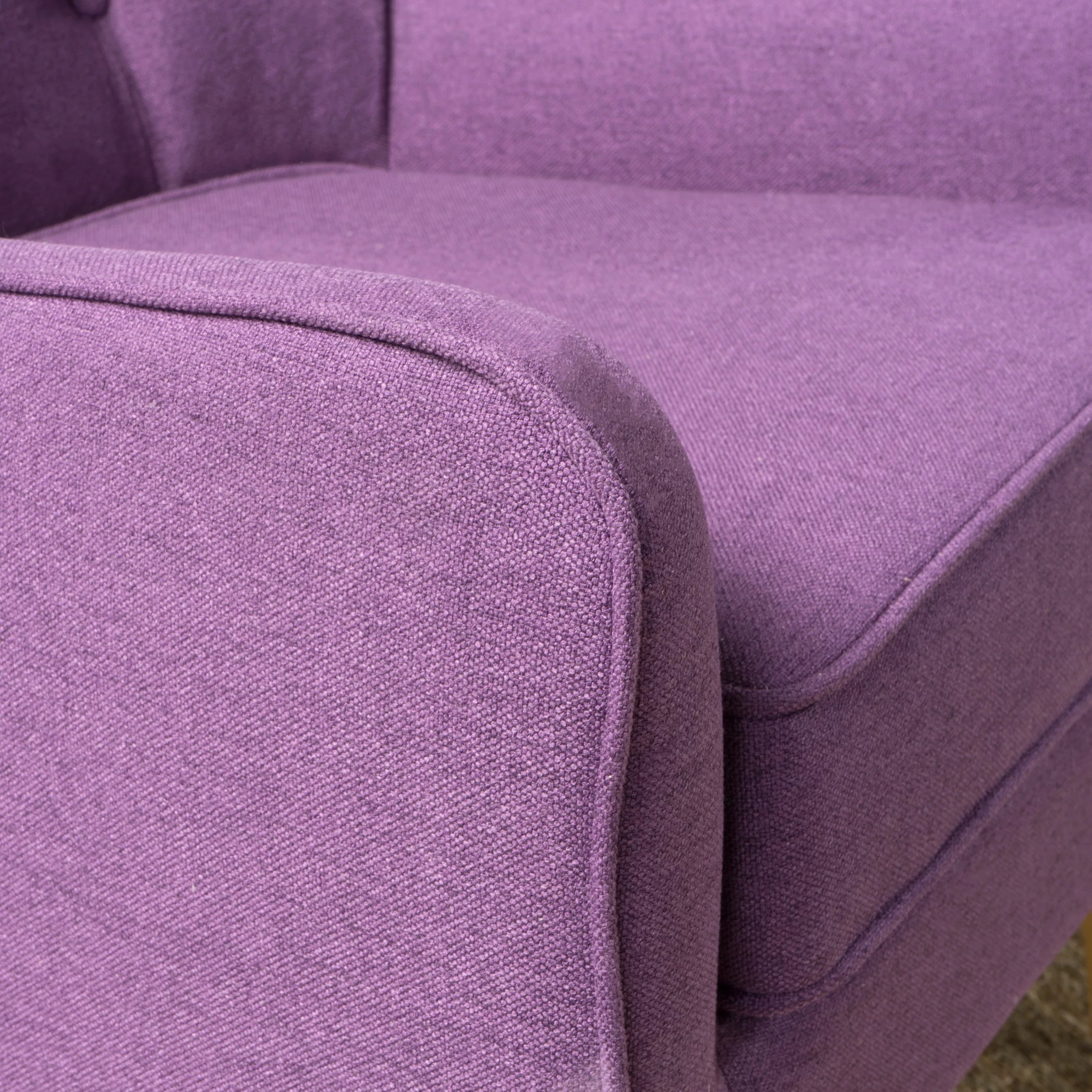 Purple Fabric Arm Chair S44066