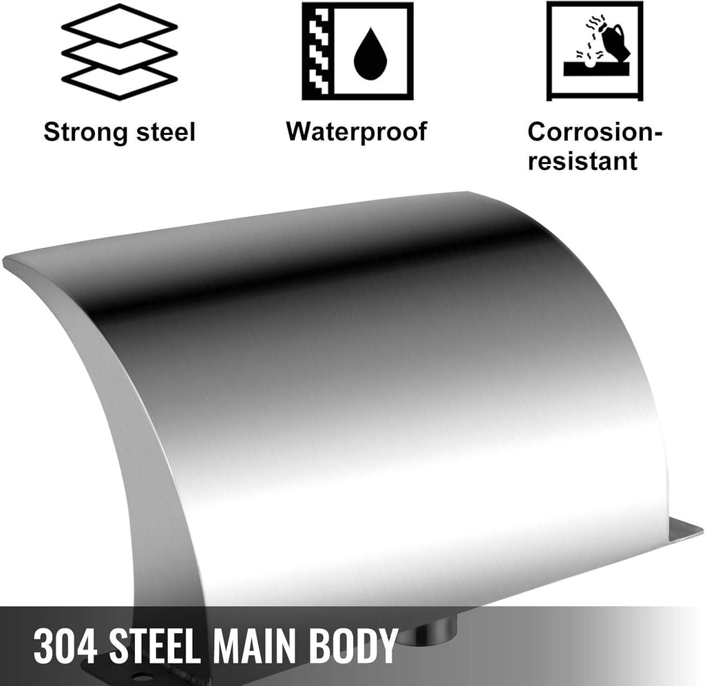 Pool Fountain Stainless Steel 7.9X4.5 Inch Y8012