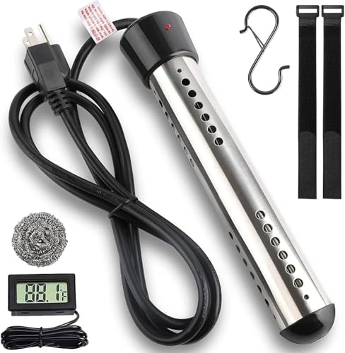 2000W Portable Electric Water Heater with Digital Thermometer Q5341