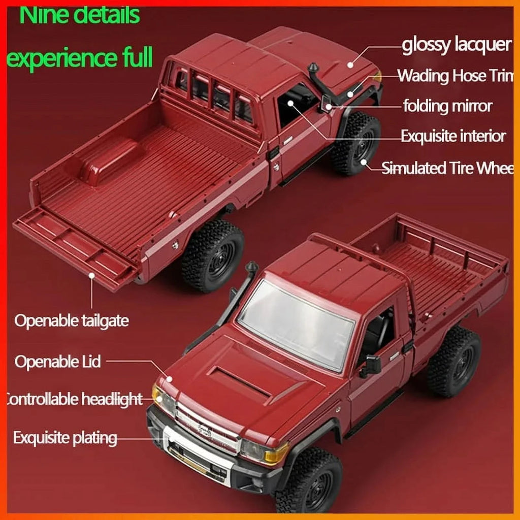 Red 1:12 Remote-controlled Off-road Pickup Truck U3131