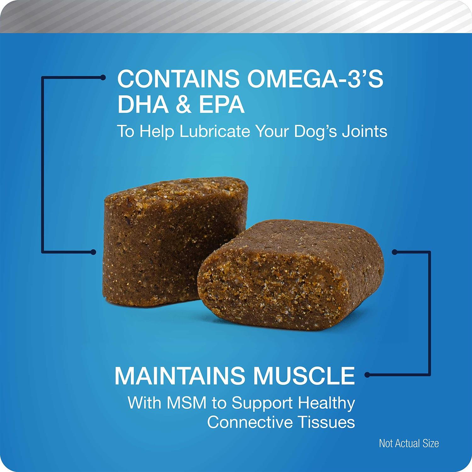 Chicken Flavored Soft Chews Hip and Joint Supplement for Dogs Q791065