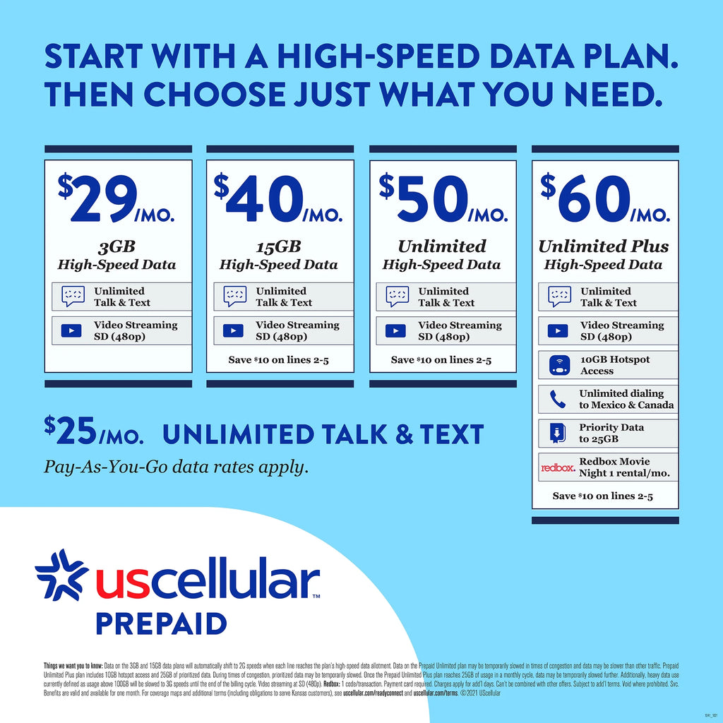 UScellular $50 Direct Top Up Y99016