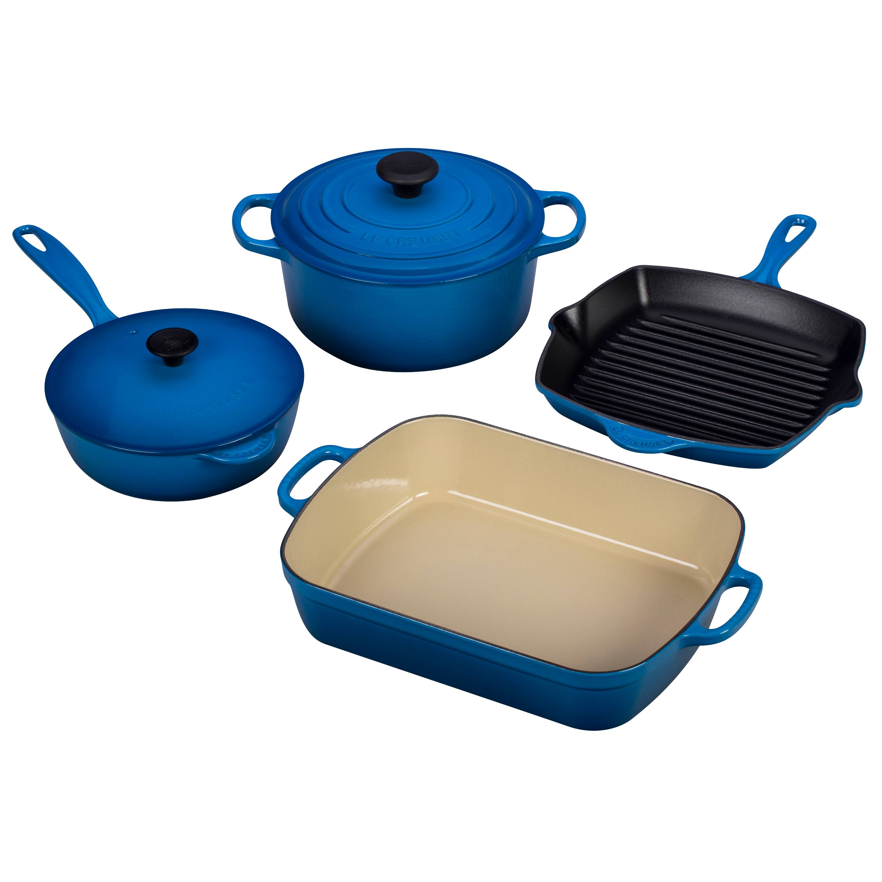 6-Piece Cast Iron Cookware Set R65015