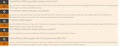 Photo Scanner, Scans 4x6 inch Photos F61132