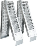 67'' x 8.7'' Folding Heavy Duty Steel Loading Ramps, 950 lb Capacity, 1 Pair O8697