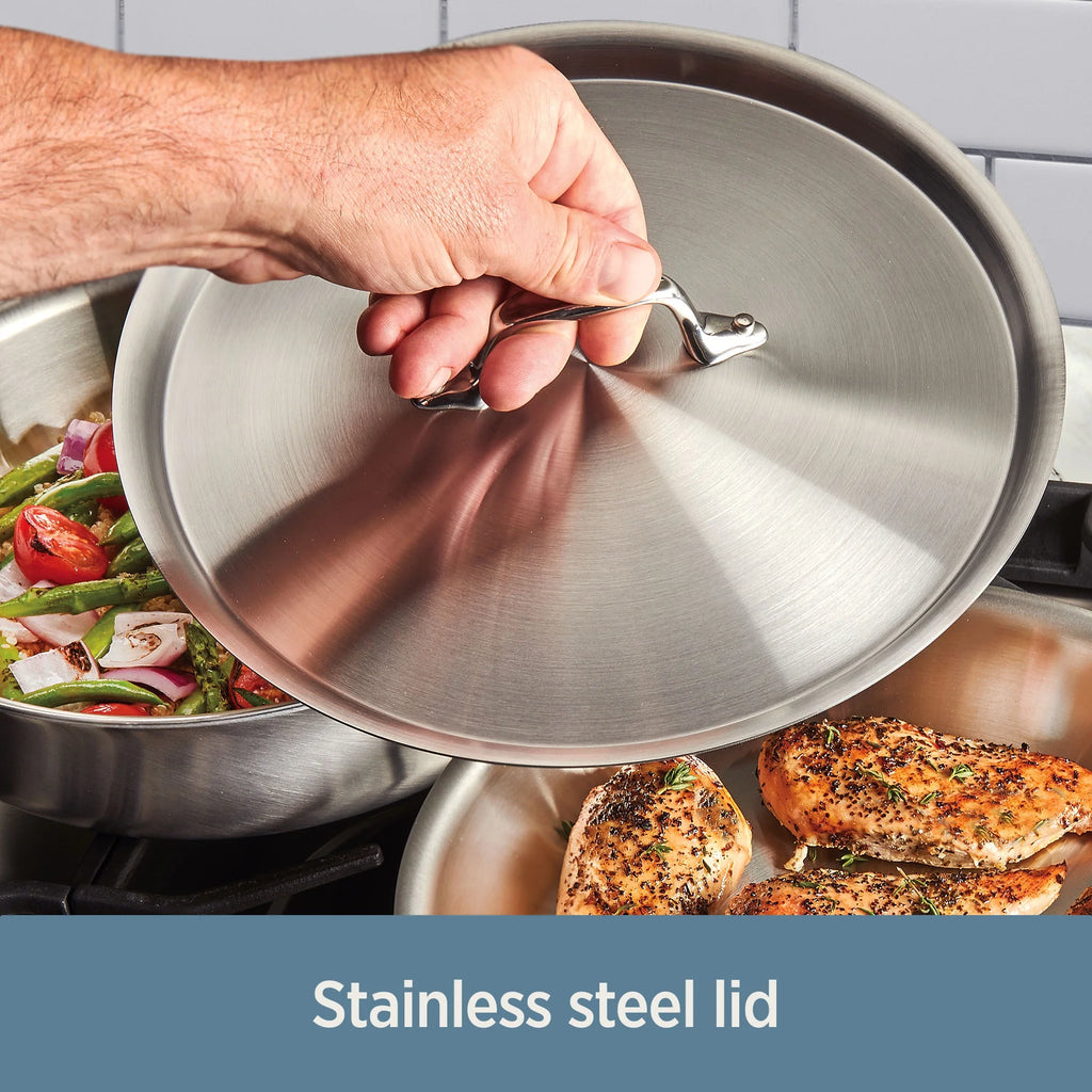 10 piece Nonstick Stainless Cookware Set Z483