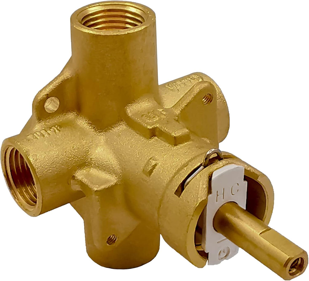 Brass Tub and Shower Valve, 1/2 Inch IPS Connections L210745