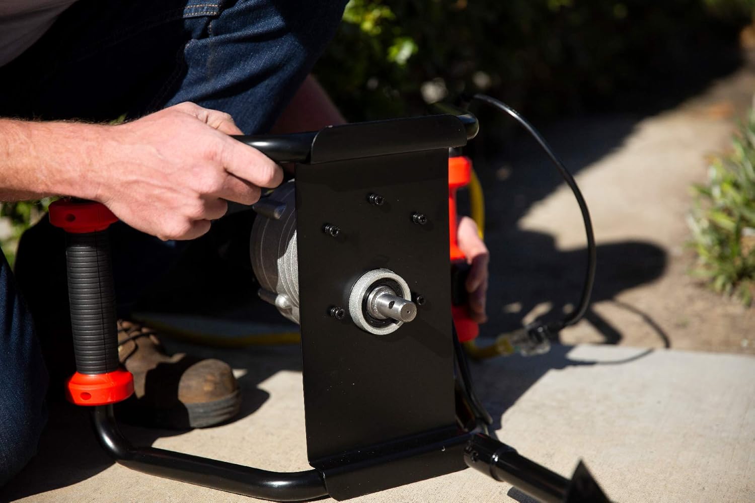 1500W Electric Post Hole Digger with 6" Auger Bit Set V396490