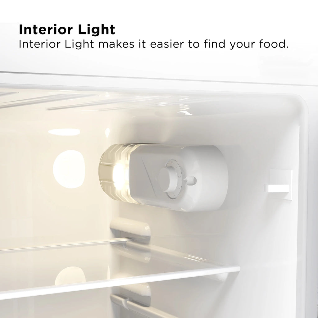 4.5 Cu. ft. Two Door Refrigerator Stainless Look O1231