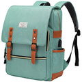 Grey Laptop Backpack with USB Charging Port G490349