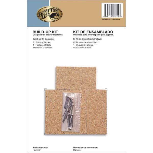 8 ft. White Laminate Countertop Kit with Left Miter and Full Wrap Ogee Edge P641